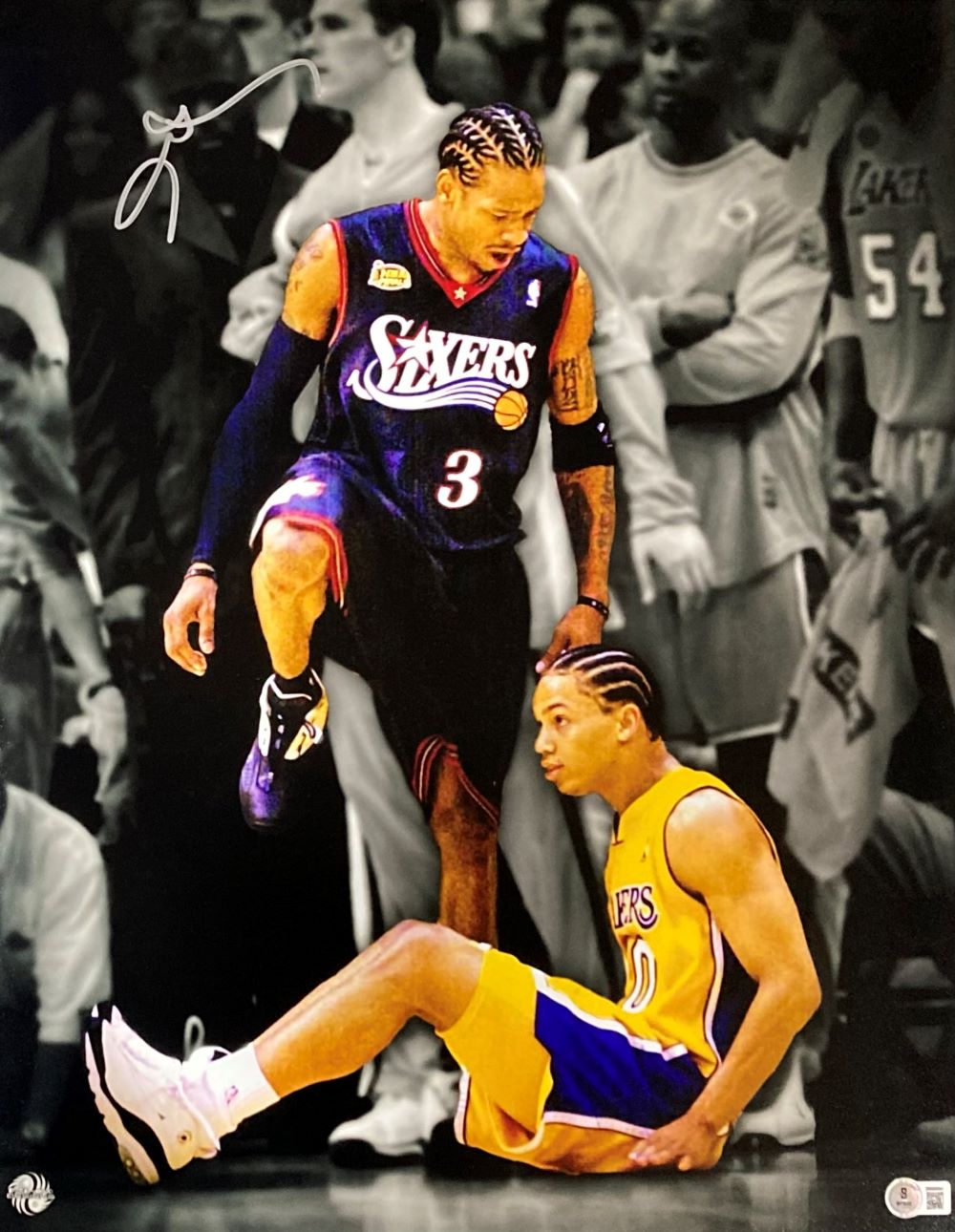 NBA Allen Iverson フットボールシャツ 2XL デッドストック シャツ